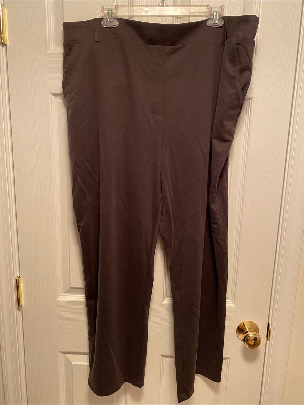 32 Degrees Cool Dark Gray Women’s Pull On Ankle Pants…size XXL